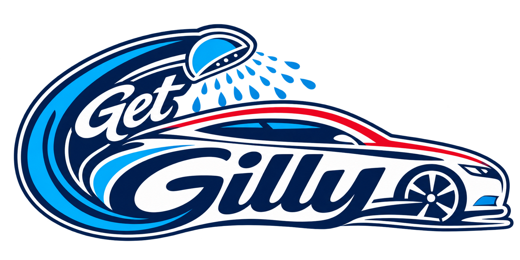 Get Gilly car wash logo